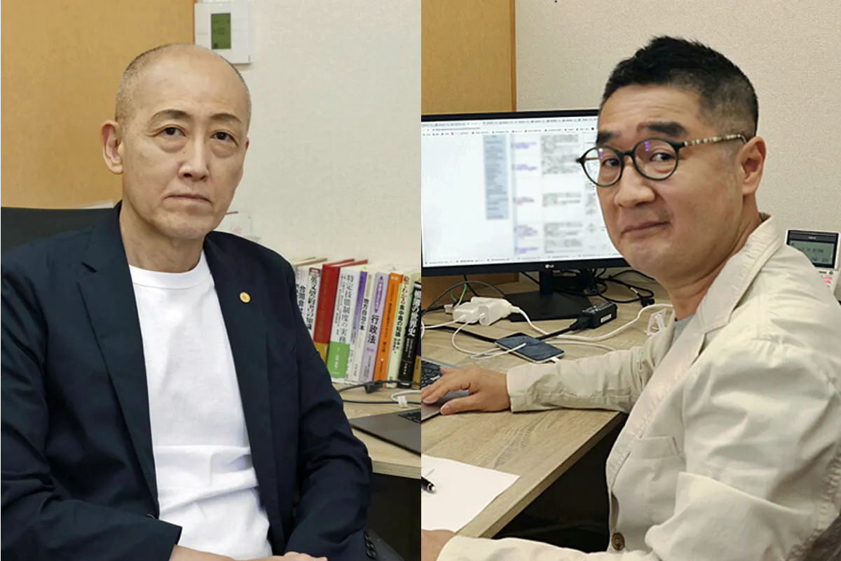 代表・細井行政書士と三田行政書士